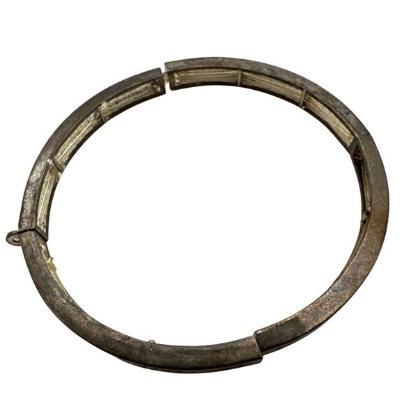 My Guardian Angel Bangle Bracelet Stretch Inspirational Messages Silver Tone - Picture 3 of 8